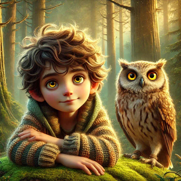 Read more about the article Journey Through the Enchanted Forest: Alex and Mr. Owl’s Adventure